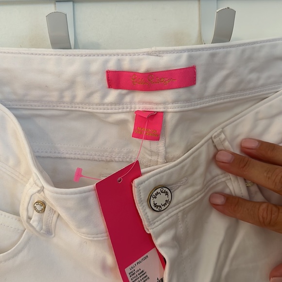 Lilly Pullitzer white jeans - Picture 2 of 6
